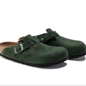 Birkenstock Boston sz 41 (Mountain View Green)